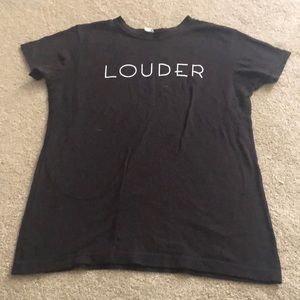 LEA MICHELE MERCH Tee from Louder Album, 100% cotton